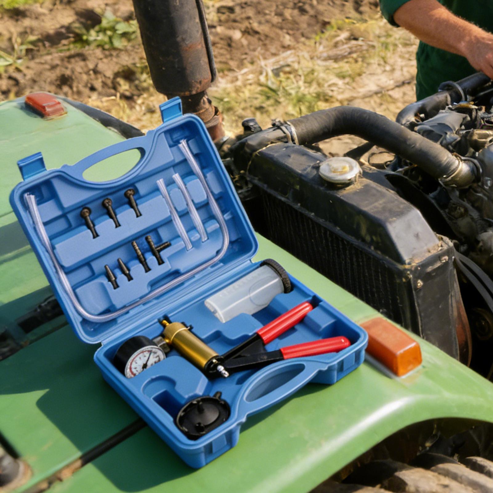 Motorcycle Gear Oil - Auto-Vakuumpumpe Handgeführtes Bremsflüssigkeitswechsel-Werkzeug Manueller Bremsflüssigkeitswechsler Motorrad-Bremsenentlüftungsset