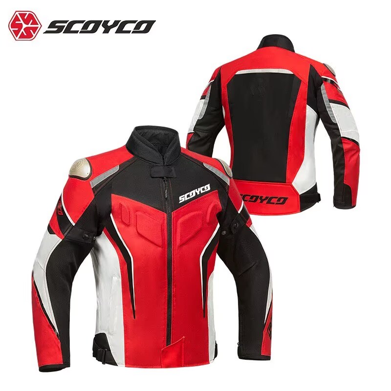 Motorcycle Gear Jacket And Pants - SCOYCO Sommer Belüftete Mesh CE Motorradjacke