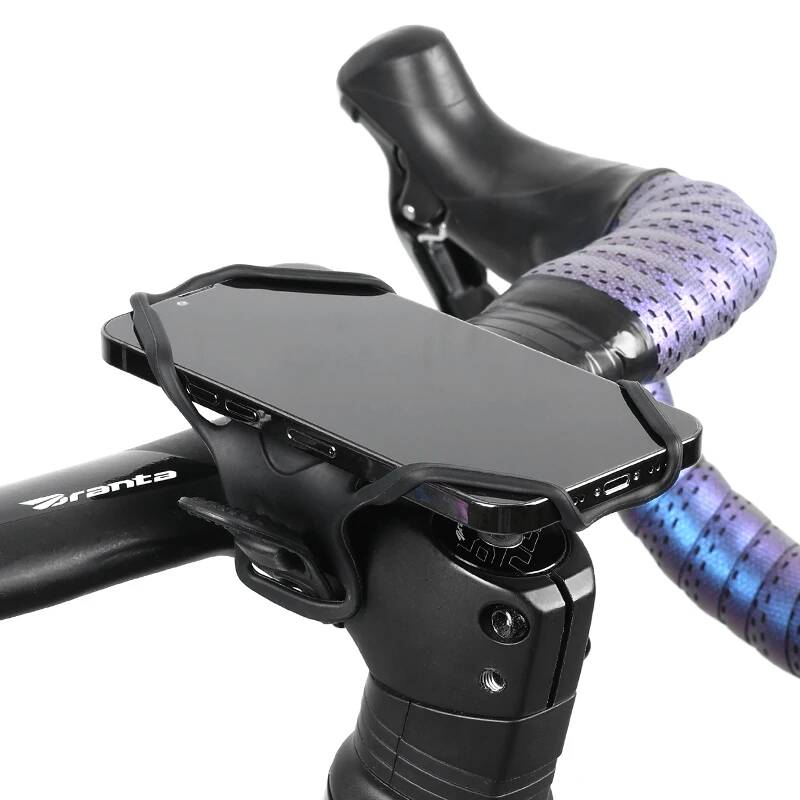 Phone Mount Handlebar - Universelle Silikon-Fahrrad- und Motorrad-Handyhalterung für Lenker