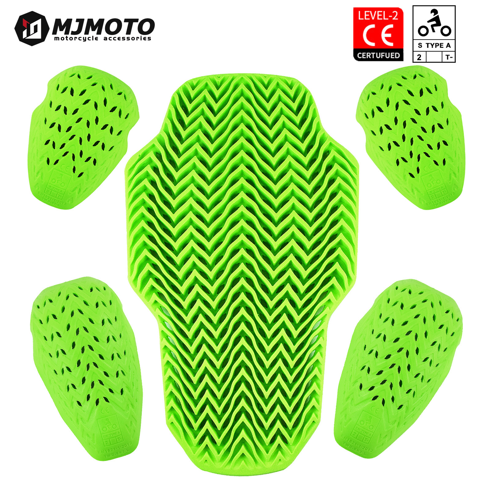 Grünes Motorrad-Schutzset der  – Motorcycle Gear For Women Bewertung und Preis
