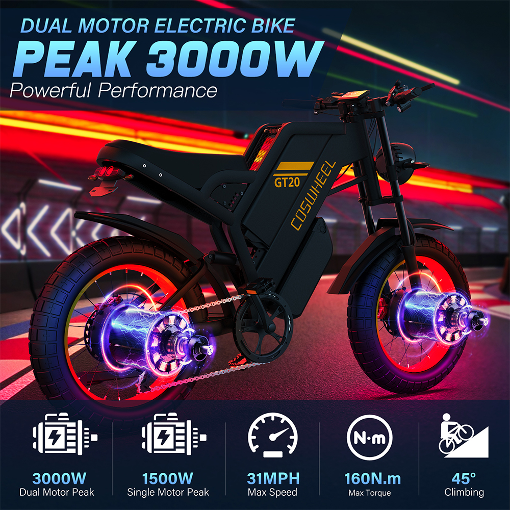 Coswheel Elektrofahrrad für Er – Motorcycle Gear Ratings Bewertung und Preis