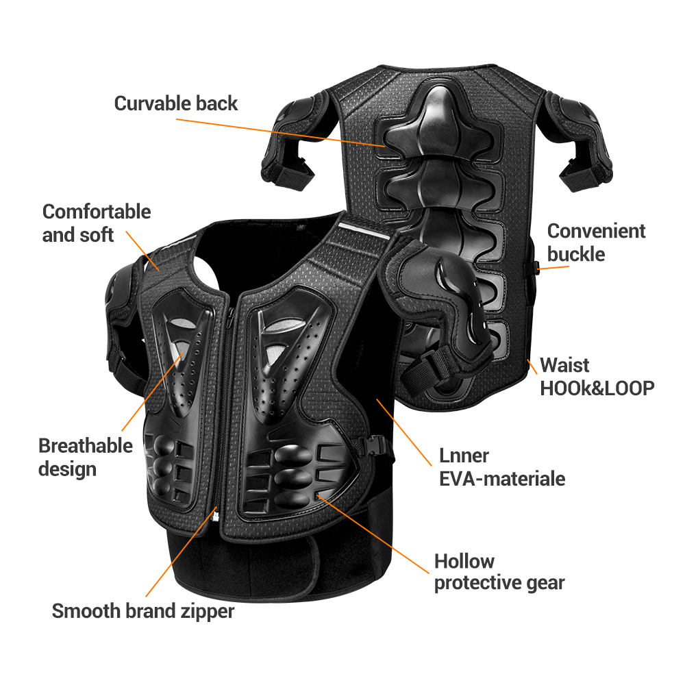 Motorrad-Körperpanzerung Sturz – Chest Protector Armor Bewertung und Preis