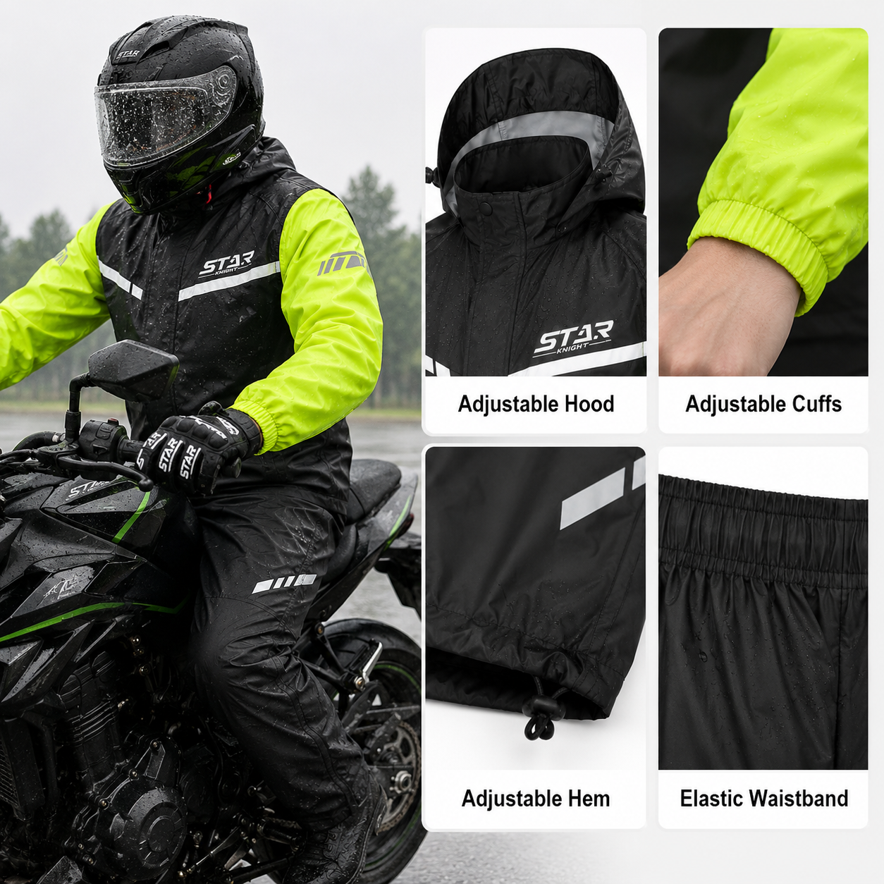 STAR FIELD KNIGHT SKJ859 Motor – Motorcycle Gear Jacket And Pants Bewertung und Preis