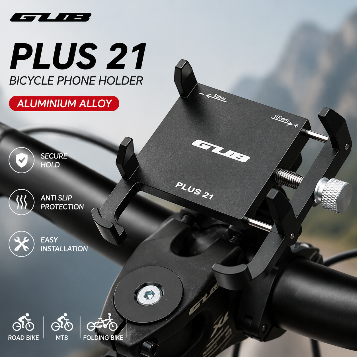 GUB PLUS 21 Fahrrad-Handyhalte – Phone Mount Handlebar Bewertung und Preis