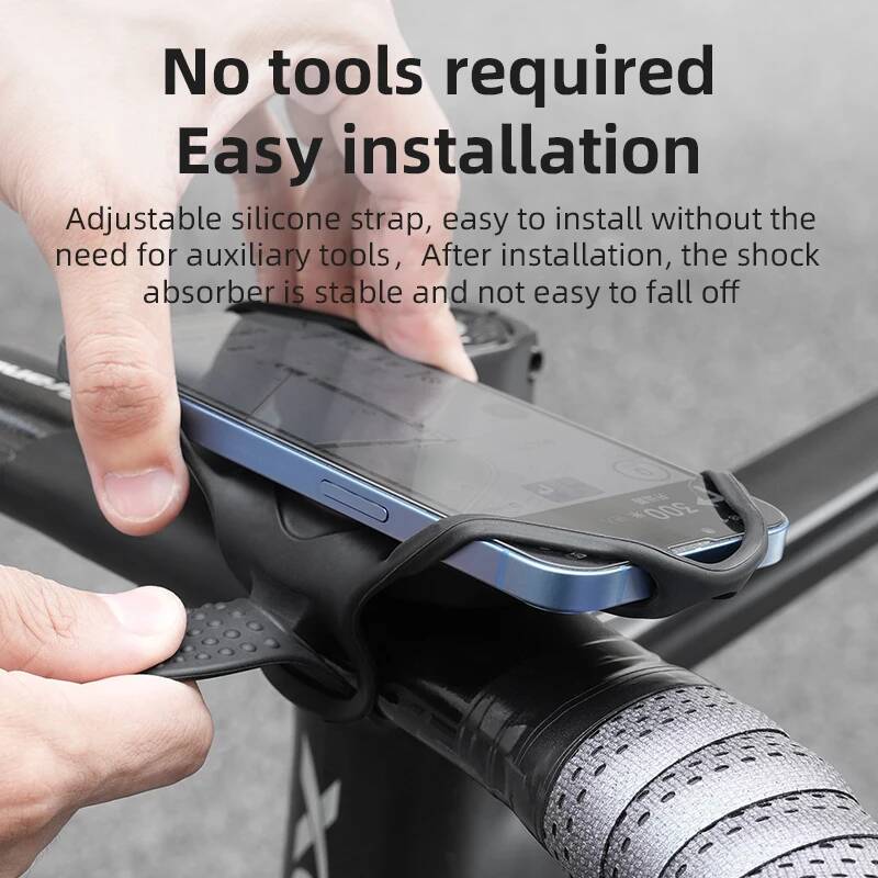 Universelle Silikon-Fahrrad- u – Phone Mount Handlebar Bewertung und Preis