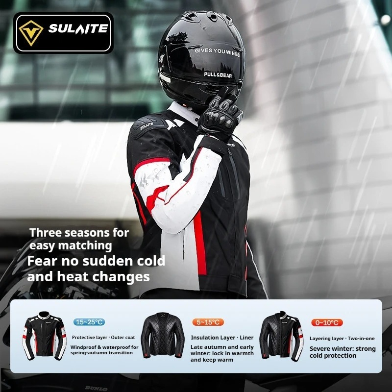 SULAITE Winter Motorrad-Jacken – Motorcycle Gear Jacket And Pants Bewertung und Preis
