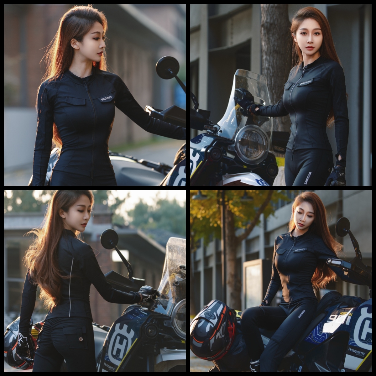 WOSAWE Damen Motorradjacke und – Motorcycle Gear Jacket And Pants Bewertung und Preis
