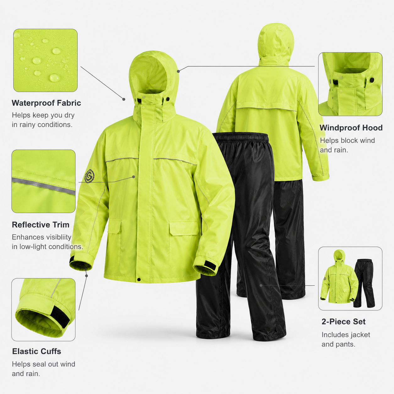 STAR KNIGHT Motorrad-Regenbekl – Motorcycle Gear Jacket And Pants Bewertung und Preis