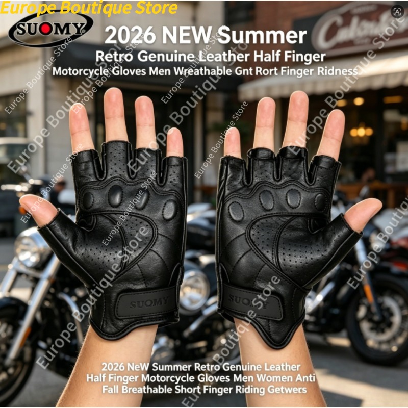 Halbfinger-Motorradhandschuhe  – Motorcycle Gear For Women Bewertung und Preis